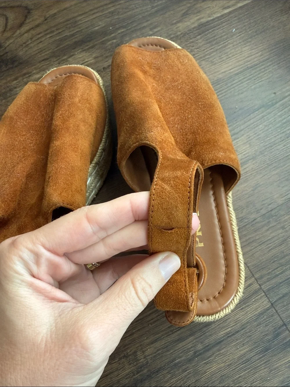PRADA - Suede Espadrille Sandals